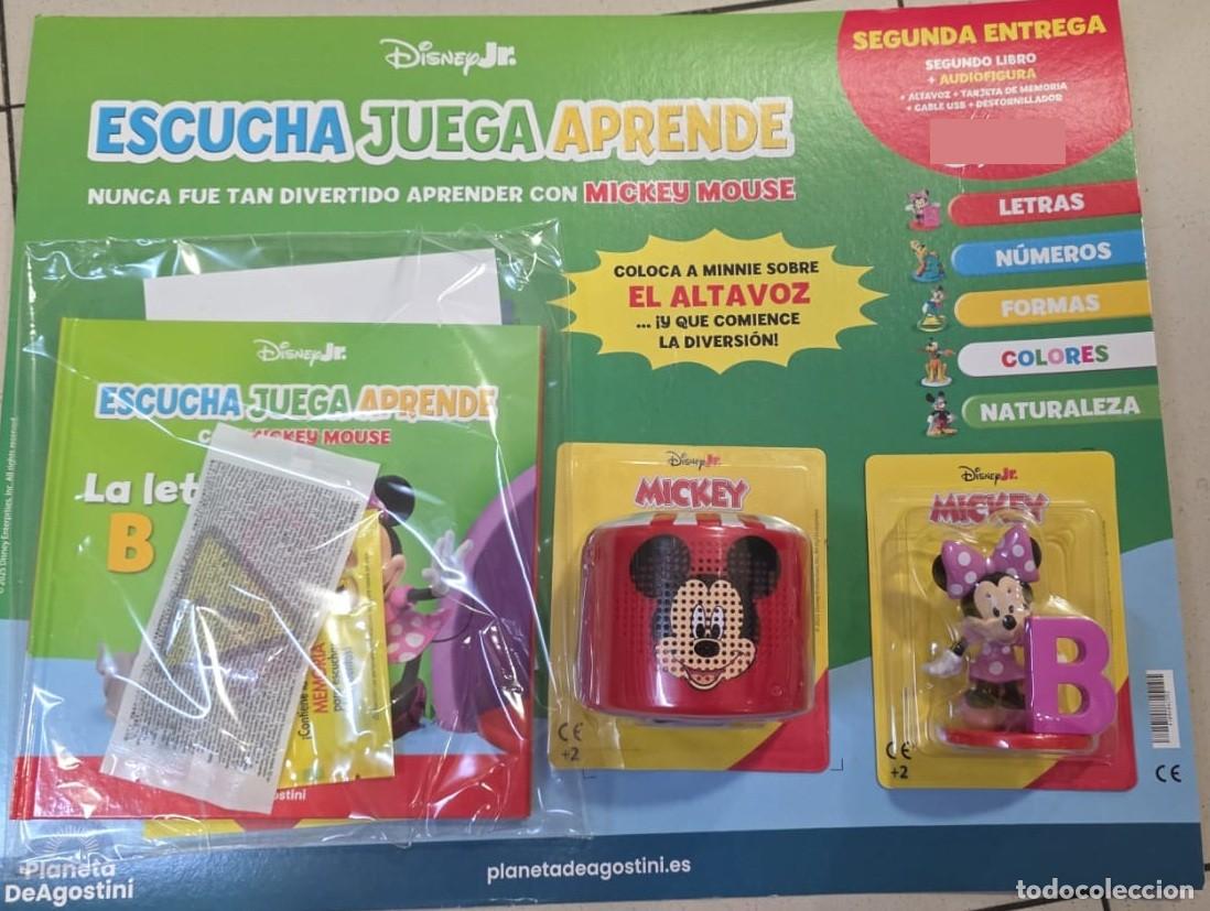 Libros de segunda mano: Pack &rdquo;Escucha, Juega y Aprende Mickey Mouse&rdquo; B