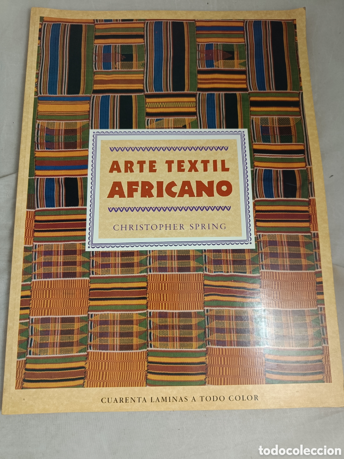 Libros de segunda mano: ARTE TEXTIL AFRICANO. CHRISTOPHER SPRING. - Foto 1