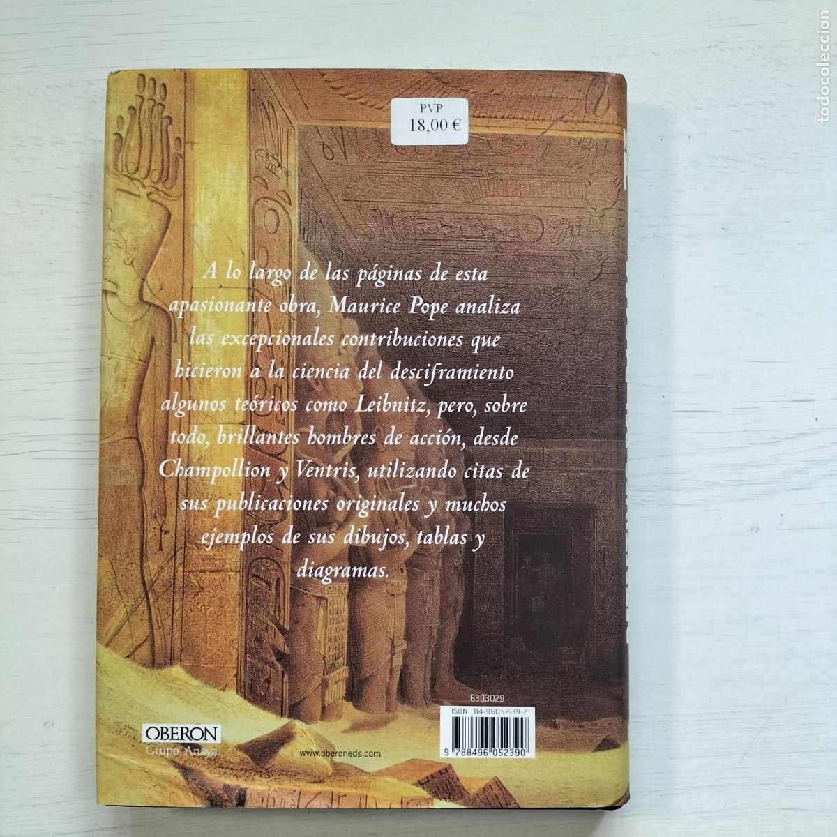 Libros de segunda mano: Detectives del pasado - Maurice Pope. Oberon - Foto 2