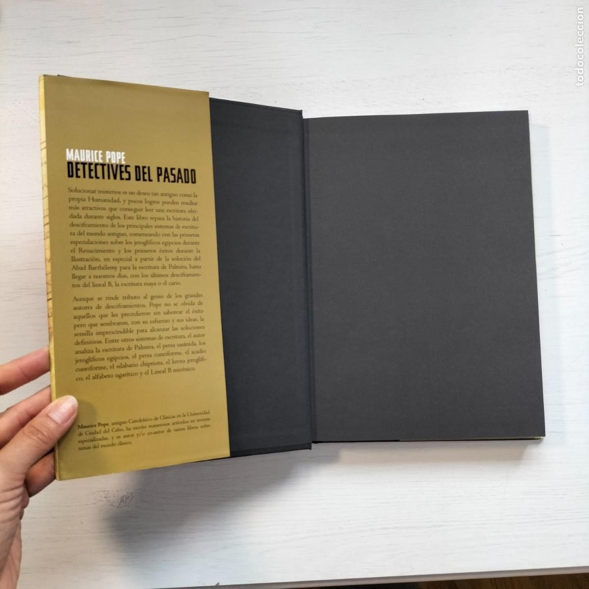 Libros de segunda mano: Detectives del pasado - Maurice Pope. Oberon - Foto 4