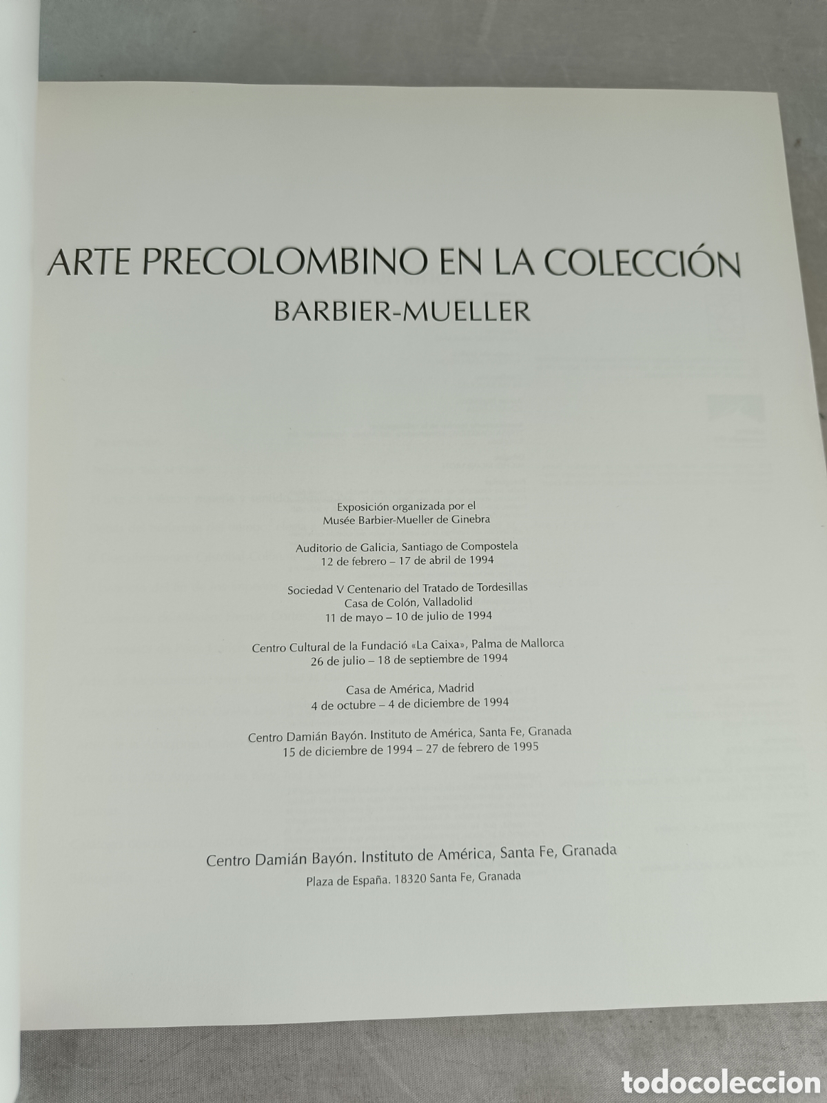 Libros de segunda mano: ARTE PRECOLOMBINO EN LA COLECCI&Oacute;N BARBIER-MUELLER. CAT&Aacute;LOGO - Foto 3