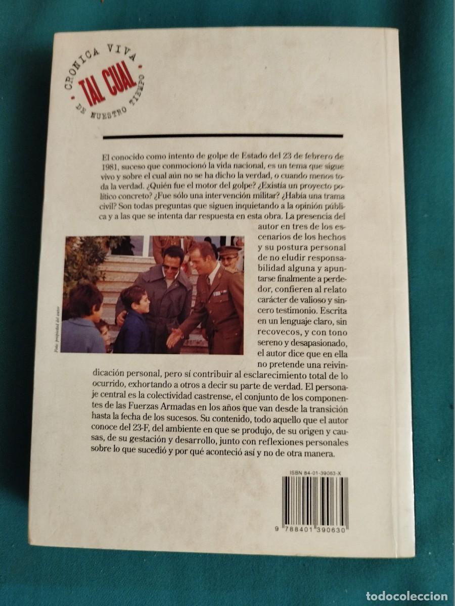Libros de segunda mano: Libro &rdquo;23F, la pieza que falta&rdquo;. 1998 - Foto 2