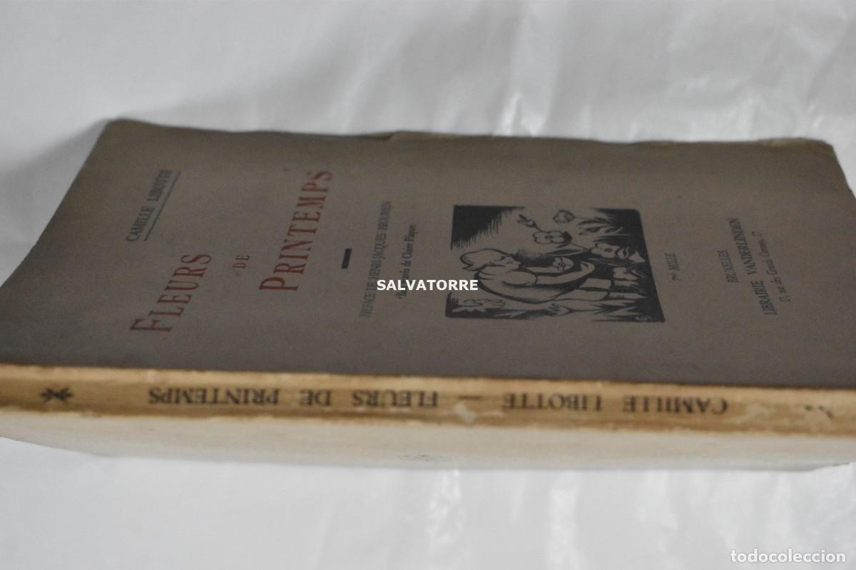 Libros de segunda mano: CAMILLE LIBOTTE FLEURS DE PRINTEMPS DIBUJOS DE CLAIRE P&Aacute;QUES. EN FRANC&Eacute;S. - Foto 2
