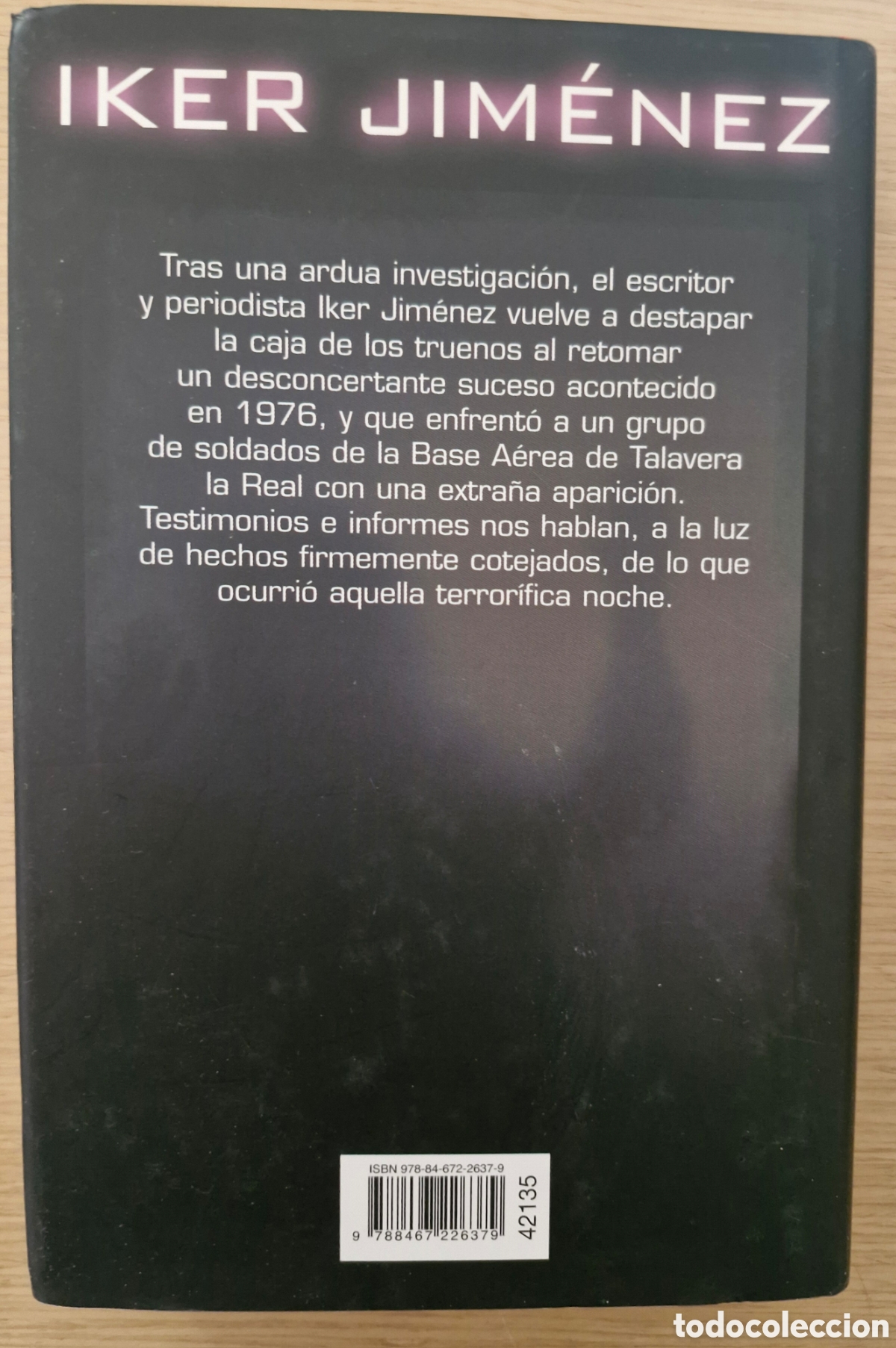 Libros de segunda mano: LA NOCHE DEL MIEDO - Iker Jim&eacute;nez - Foto 3