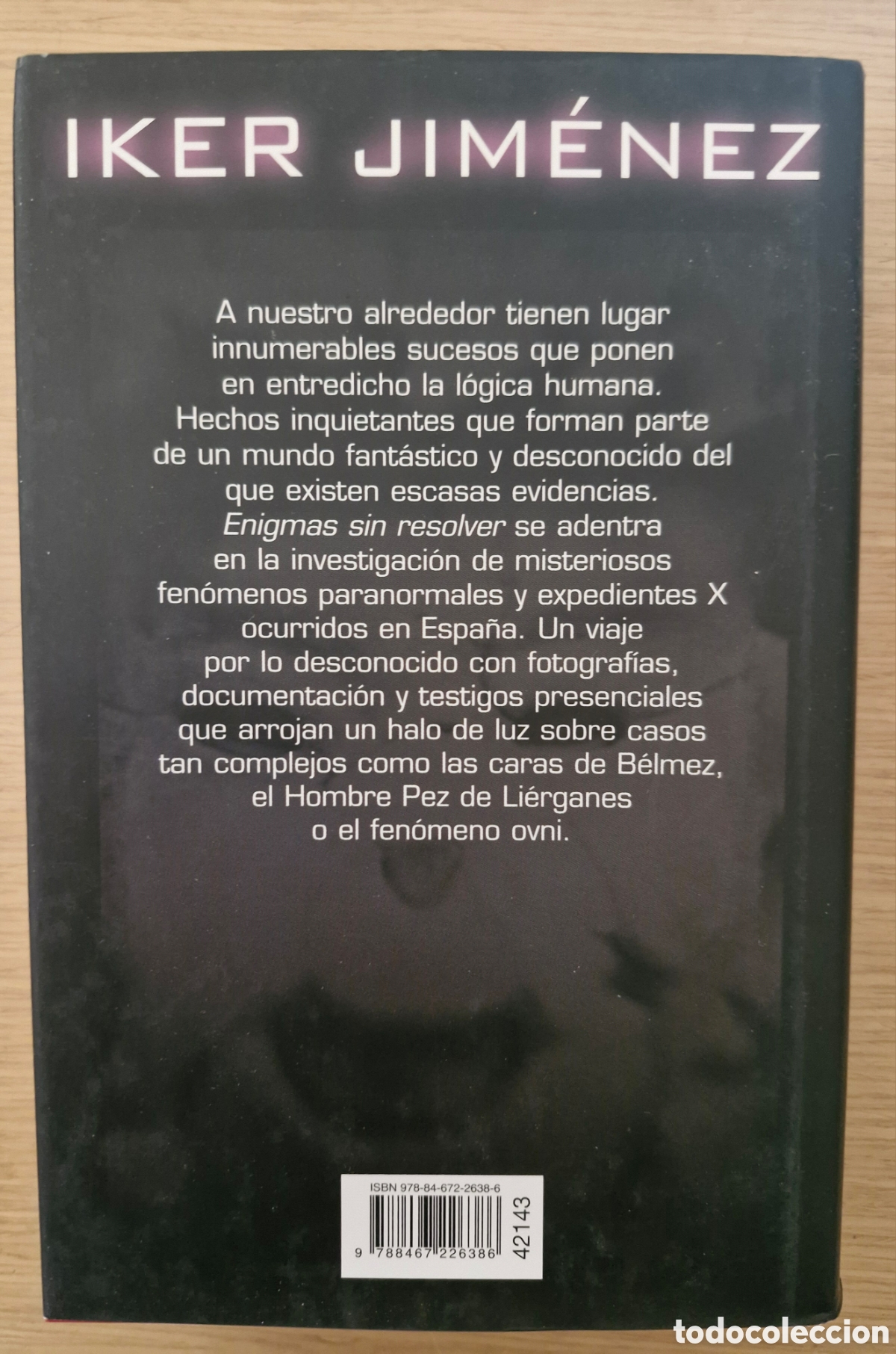 Libros de segunda mano: ENIGMAS SIN RESOLVER - Iker Jim&eacute;nez - Foto 3