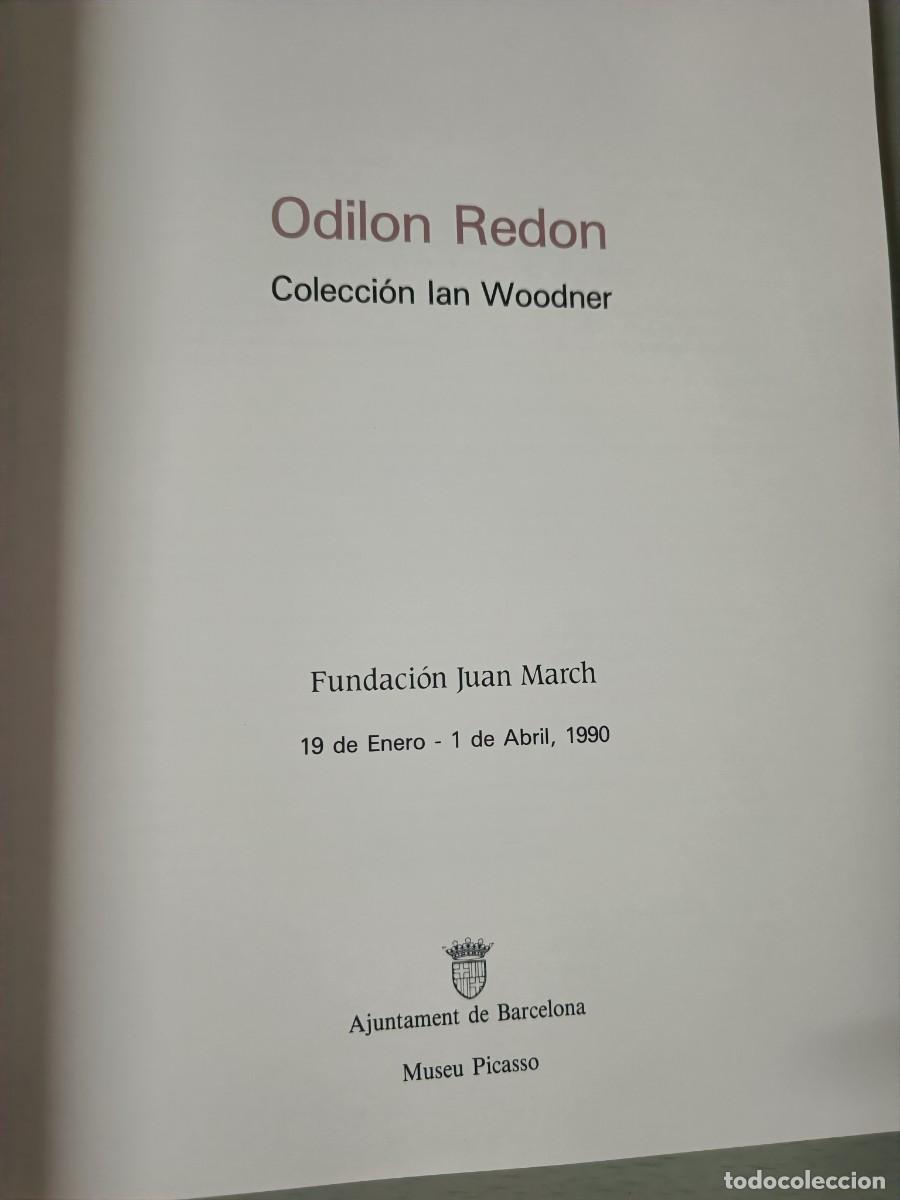 Libros de segunda mano: ODILON REDON. COLECCI&Oacute;N IAN WOODNER. CAT&Aacute;LOGO - Foto 2