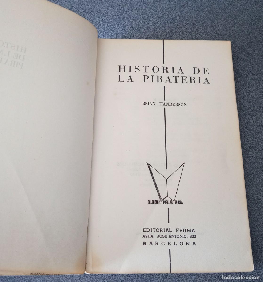 Libros de segunda mano: Historia De La Pirateria Brian Henderson - Foto 4