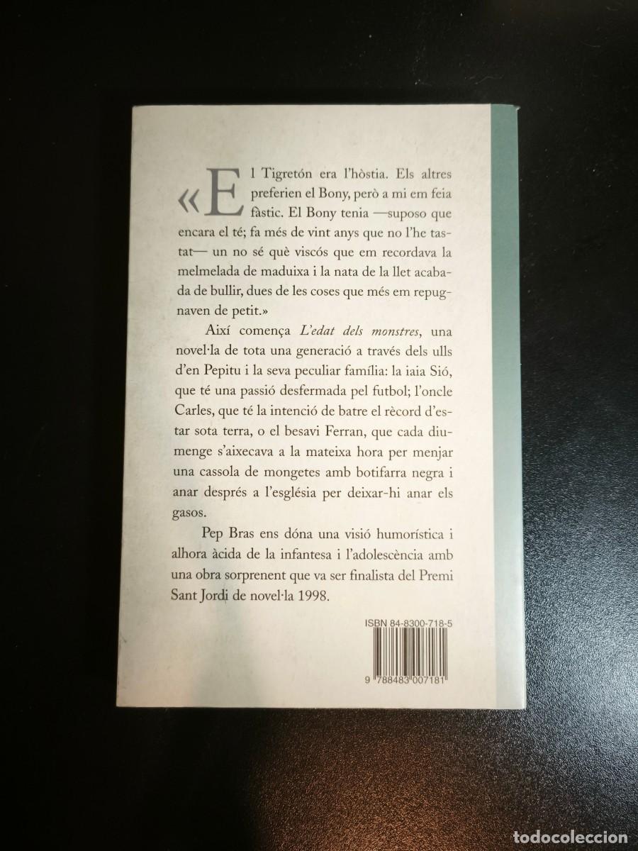 Libros de segunda mano: Ledat dels monstres - Pep Bras - Foto 2