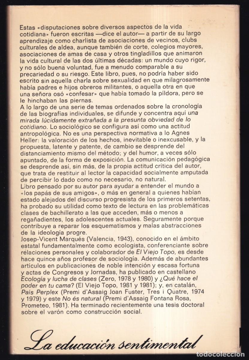Libros de segunda mano: Lote 9 libros colecci&oacute;n *La educaci&oacute;n sentimental* Editorial Anagrama. - Foto 14