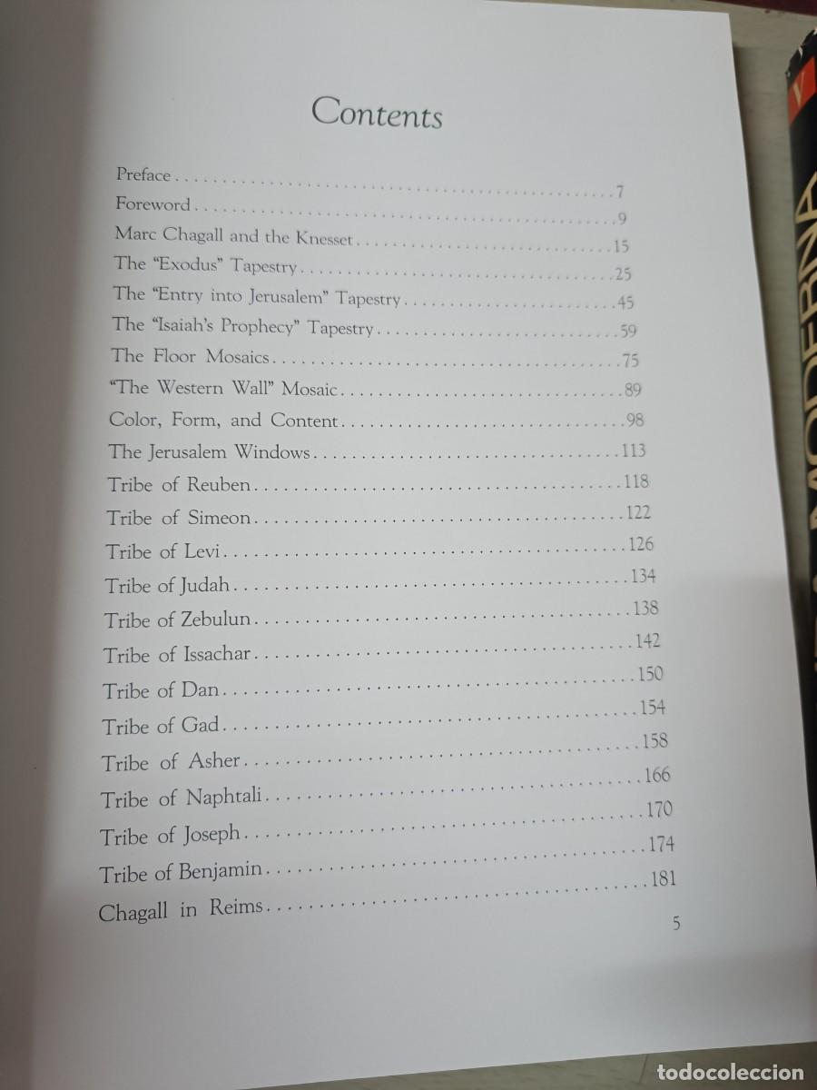 Libros de segunda mano: CHAGALL IN JERUSALEM. TEXTO EN INGL&Eacute;S. - Foto 3