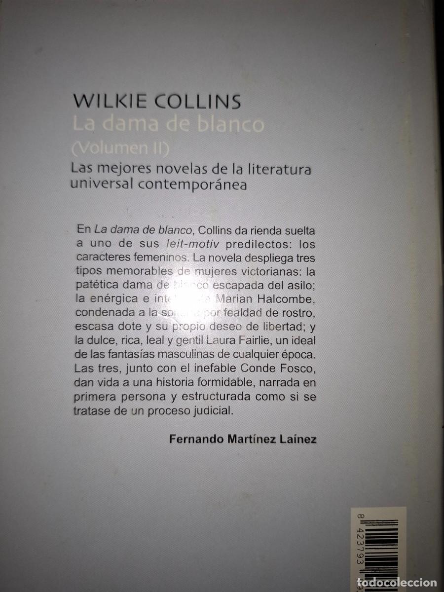 Libros de segunda mano: La dama de blanco. Wilkie Collins. - Foto 2