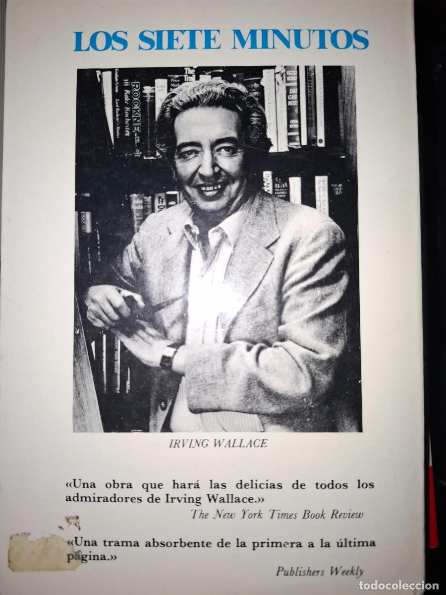 Libros de segunda mano: Irving Wallace. Los siete minutos. - Foto 2