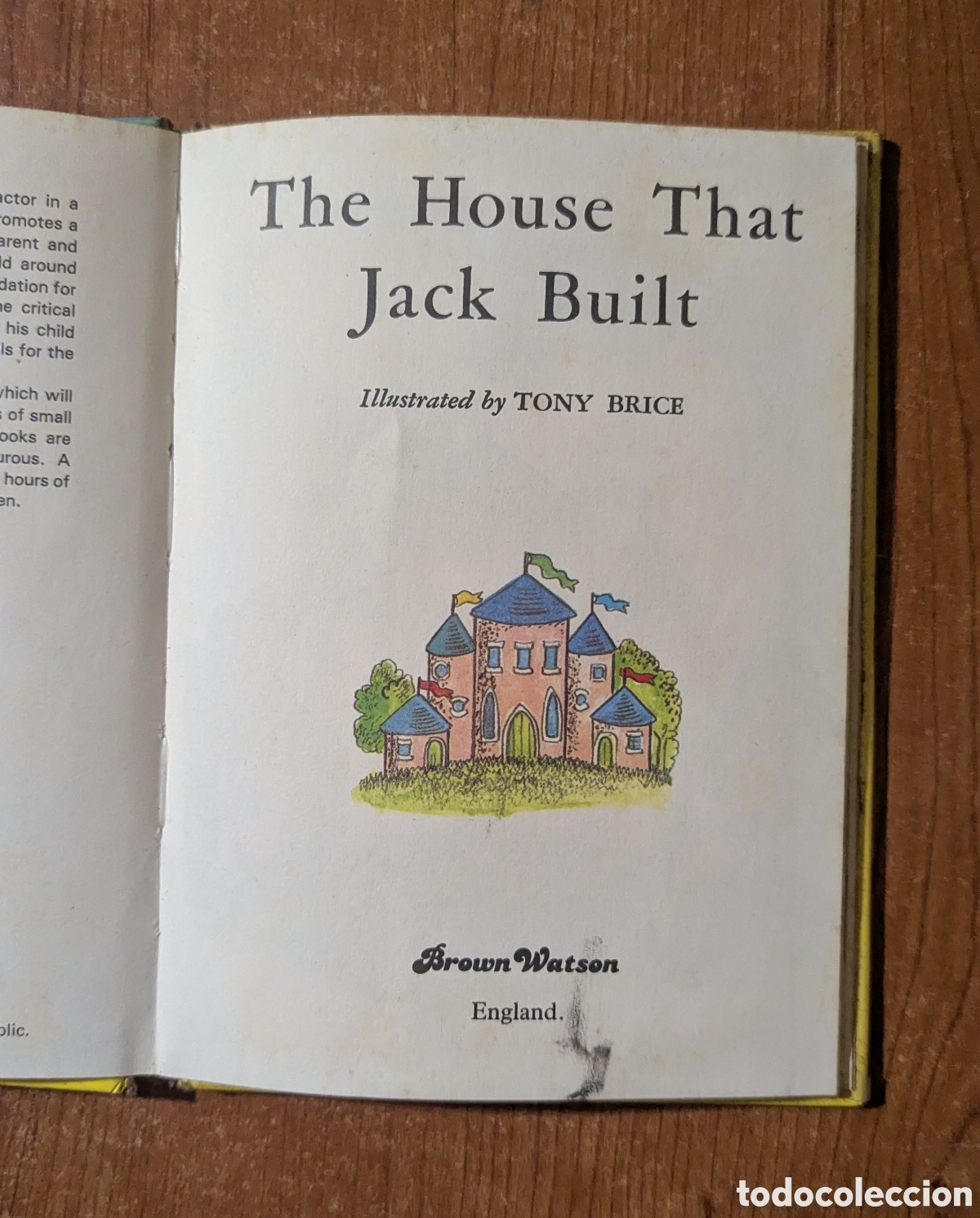 Libros de segunda mano: The house that Jack built. Brown Watson. Start- right Elf Book. - Foto 4