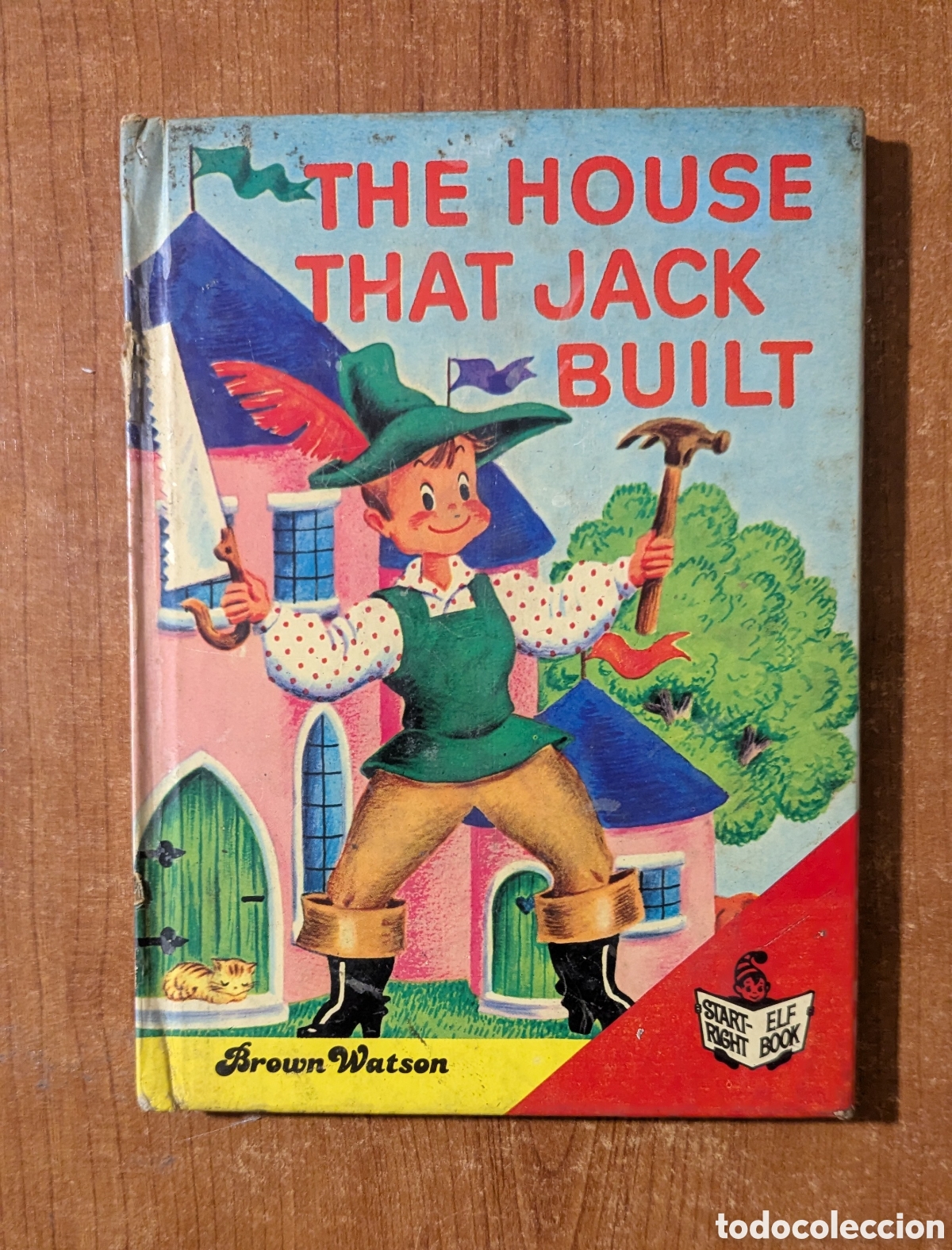 Libros de segunda mano: The house that Jack built. Brown Watson. Start- right Elf Book. - Foto 1