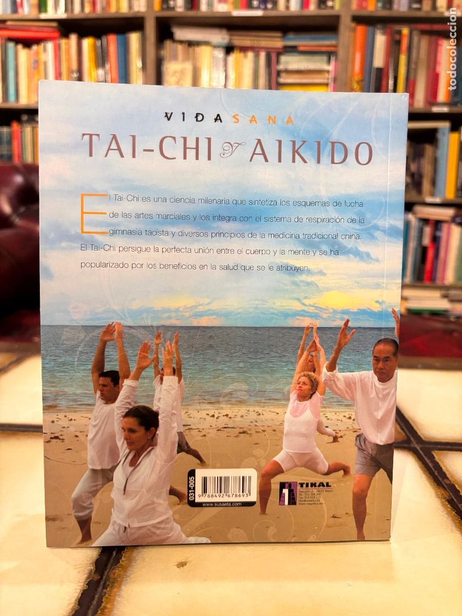 Libros de segunda mano: Tai-Chi y Aikido. Vidasana. Tikal - Foto 2