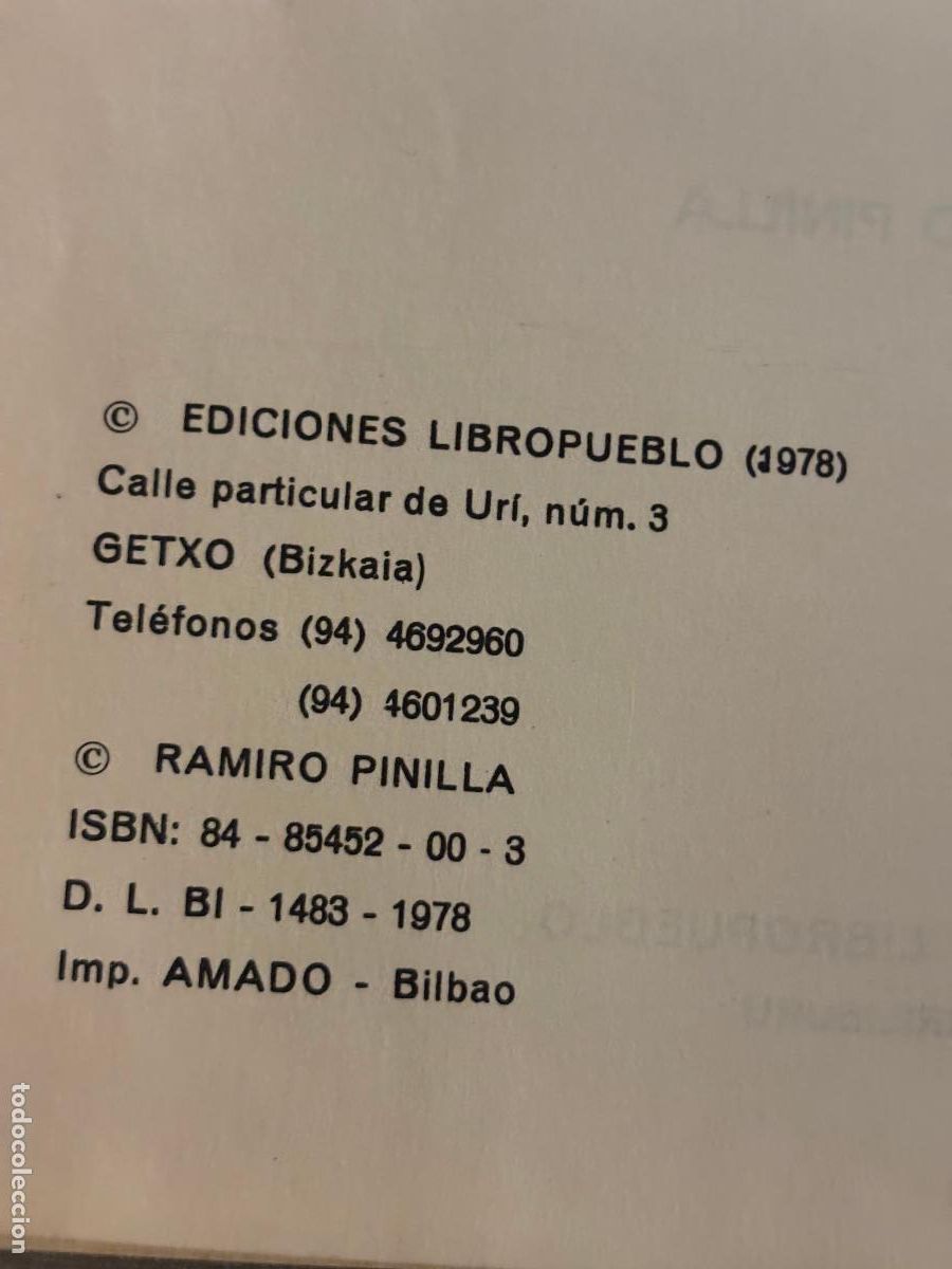 Libros de segunda mano: Ediciones Libropueblo. Herriliburu. N&ordm; 2. PRIMERA EDICI&Oacute;N - Foto 4