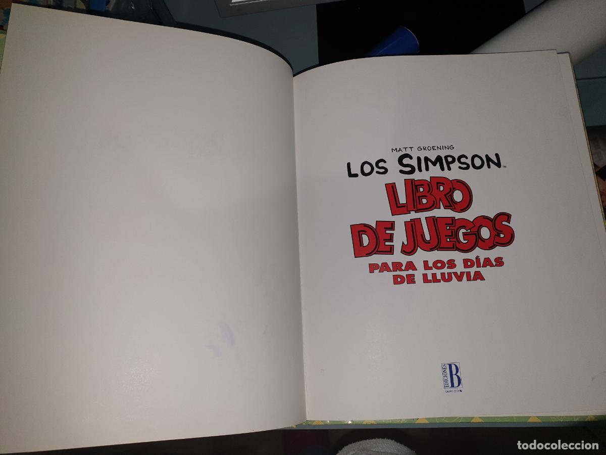 Libros de segunda mano: LOS SIMPSON LIBRO DE JUEGOS - Foto 3