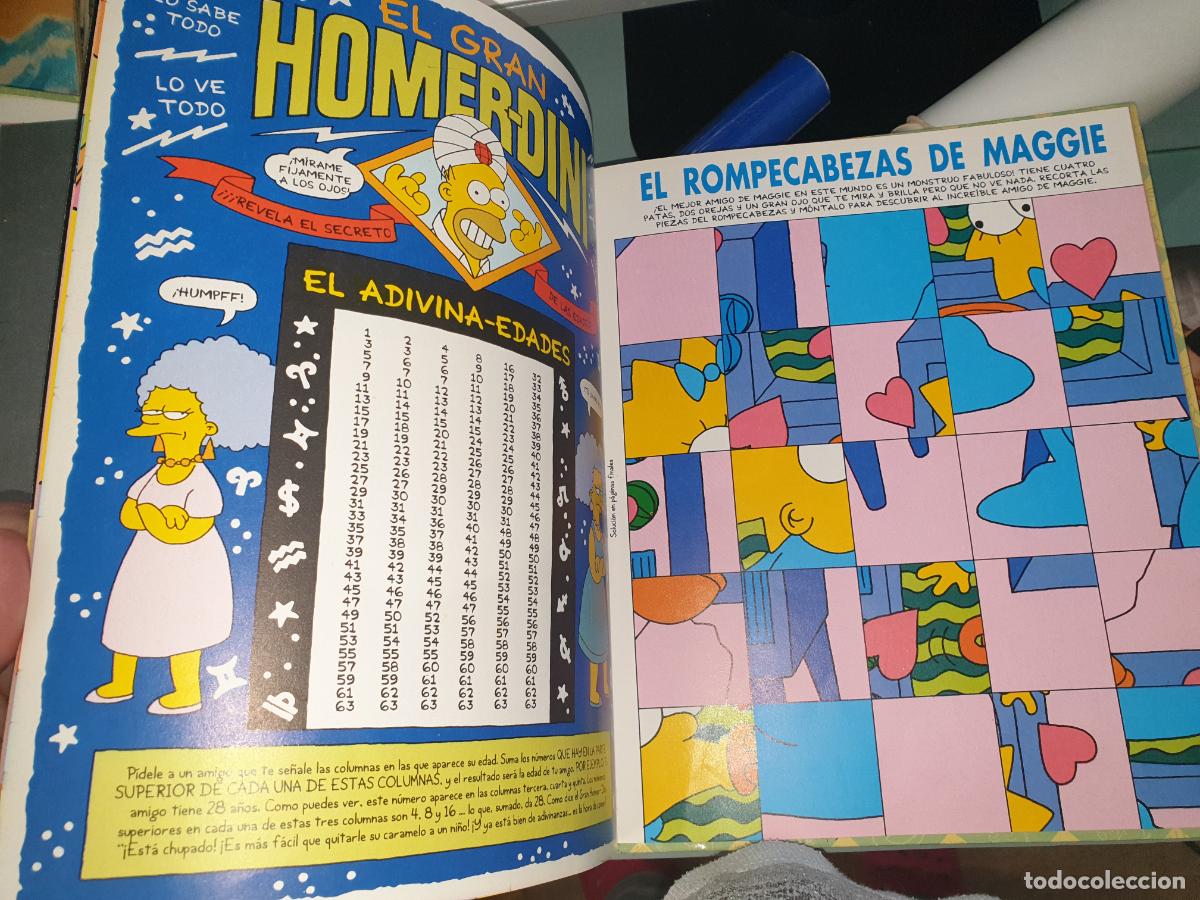 Libros de segunda mano: LOS SIMPSON LIBRO DE JUEGOS - Foto 11