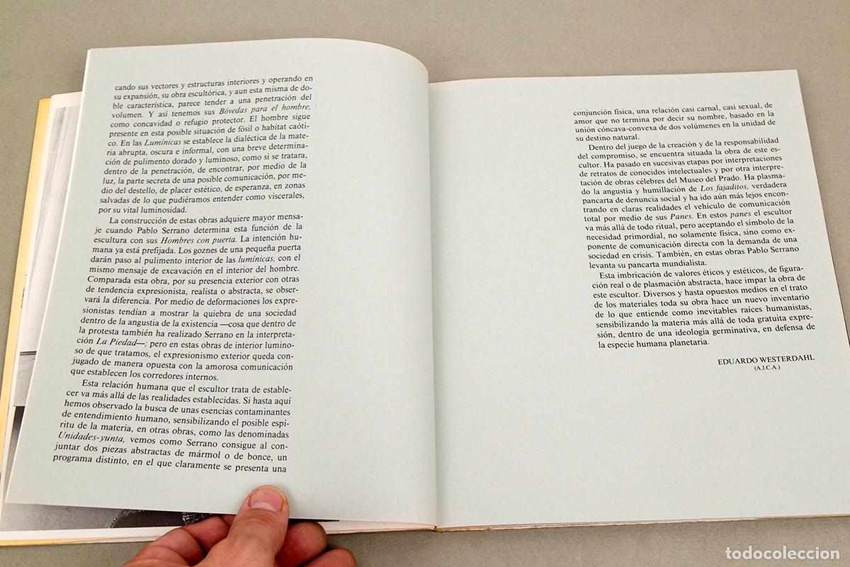 Libros de segunda mano: PABLO SERRANO - EL ERMITAGE - 1982 - DEDICATORIA AUT&Oacute;GRAFA - Foto 7