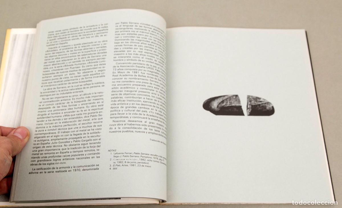 Libros de segunda mano: PABLO SERRANO - EL ERMITAGE - 1982 - DEDICATORIA AUT&Oacute;GRAFA - Foto 8