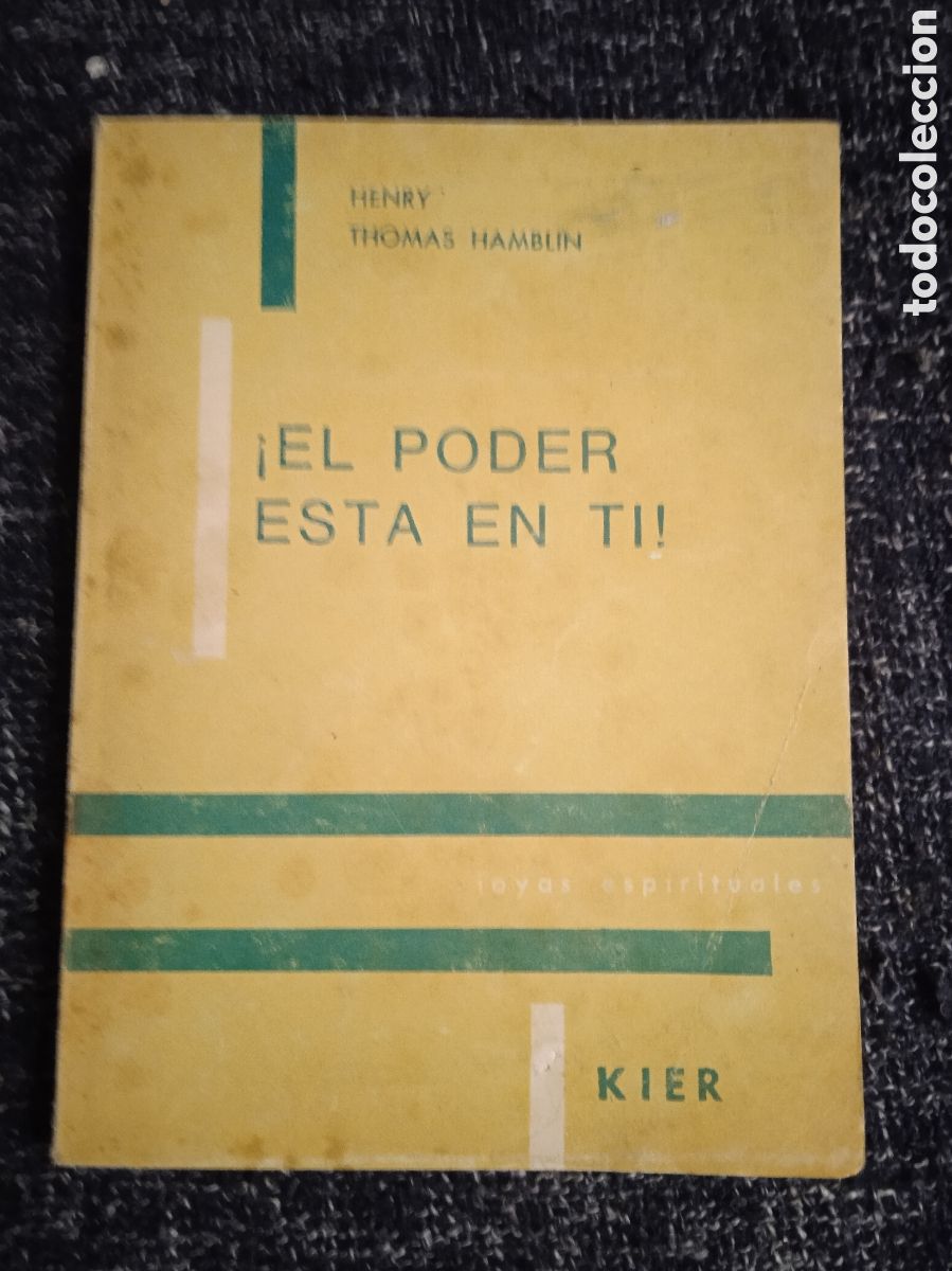 Libros de segunda mano: El poder est&aacute; en ti / Thomas Hamblin -ED. KIER - Foto 1