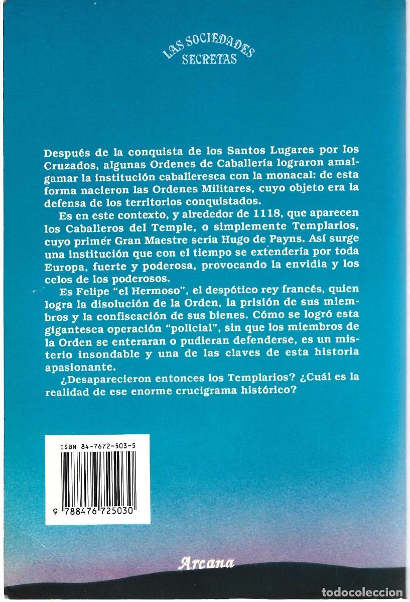 Libros de segunda mano: LA HISTORIA DE LOS TEMPLARIOS MARTIN WALKER - Foto 2