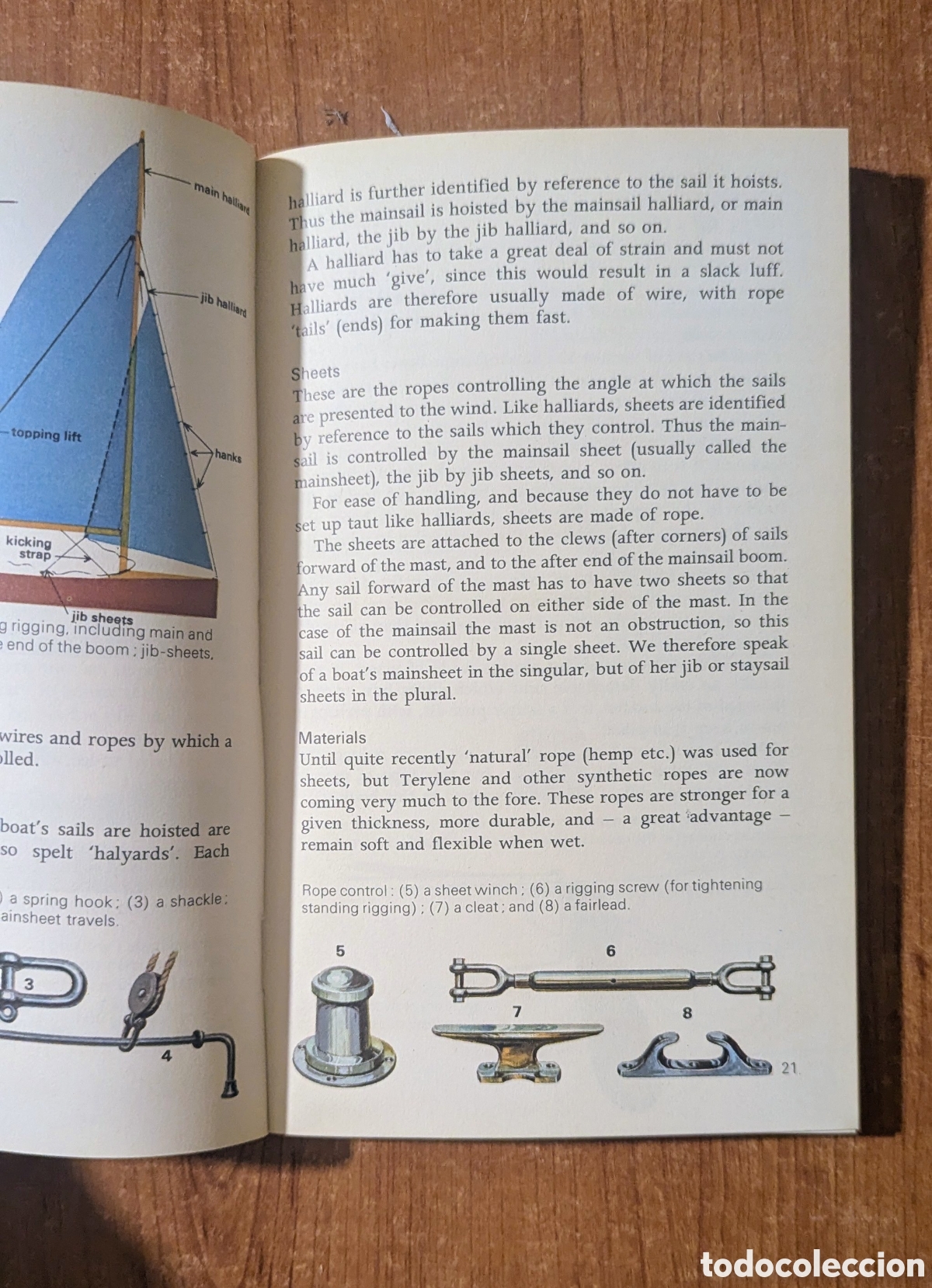 Libros de segunda mano: Sailing. John Davies. Hamlyn all-colour paperbacks 159 paginas. - Foto 5