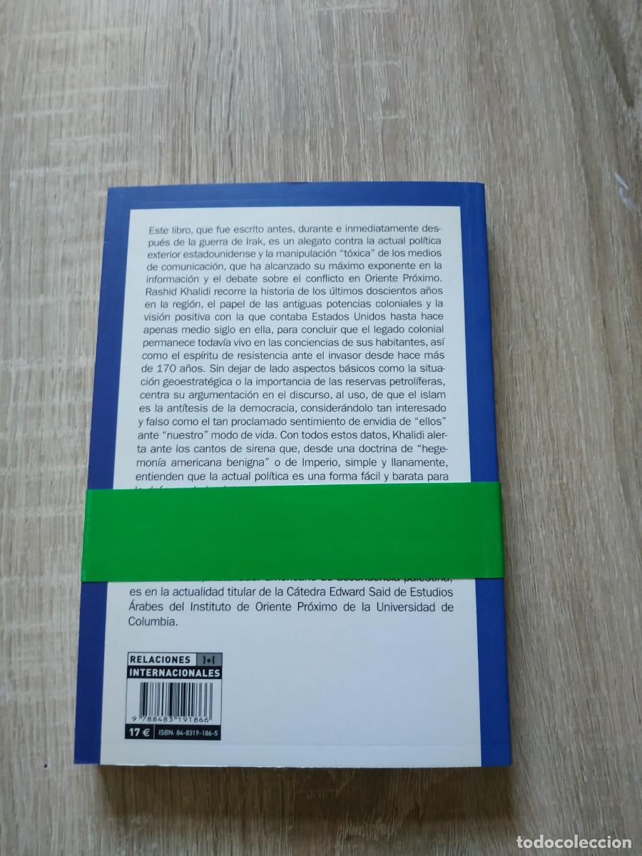 Libros de segunda mano: La reafirmaci&oacute;n del Imperio - Rashid Khalidi. Catarata - Foto 2