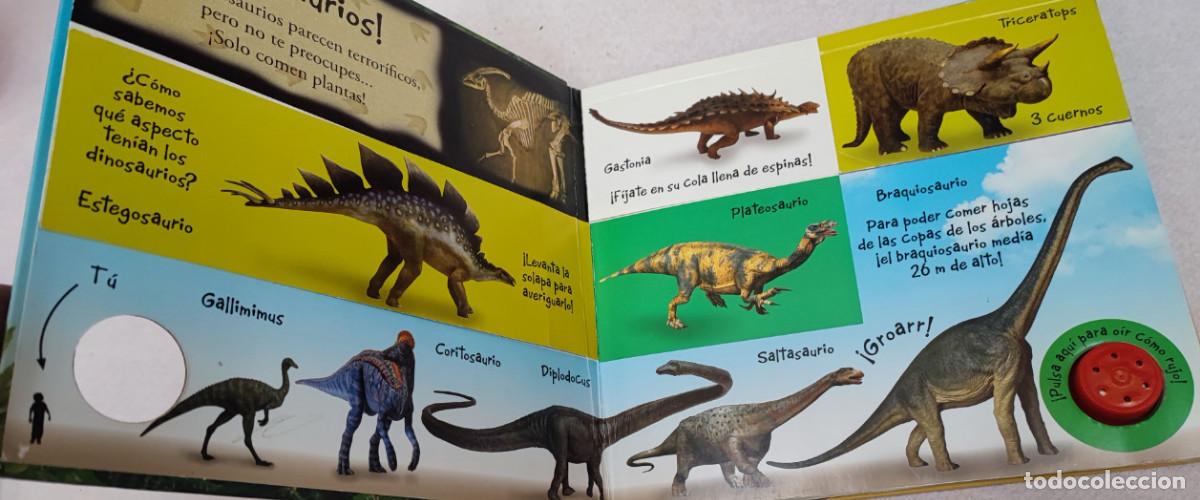 Libros de segunda mano: MIS ALUCINANTES DINOSAURIO, BRU&Ntilde;O 2008, LIBRO CON DESPLEGABLES - Foto 4