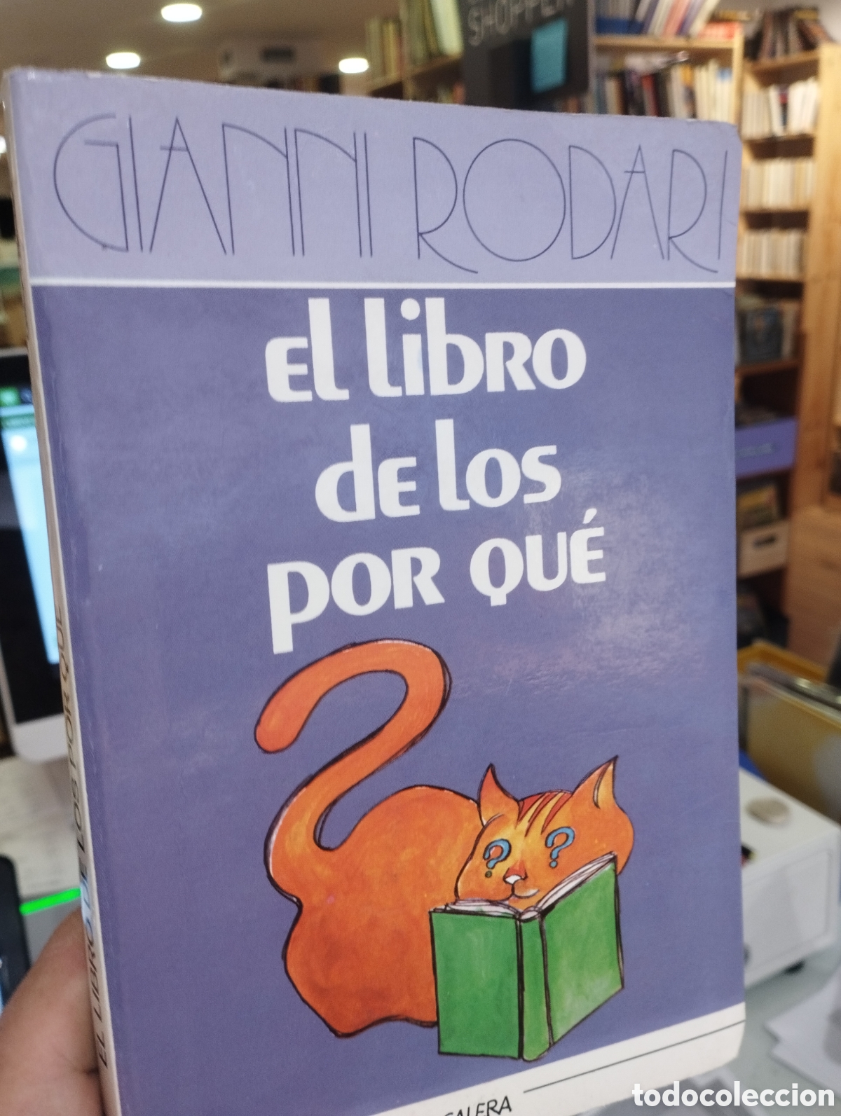 Libros de segunda mano: El libro de los por qu&eacute; - Gianni Rodari - Foto 1