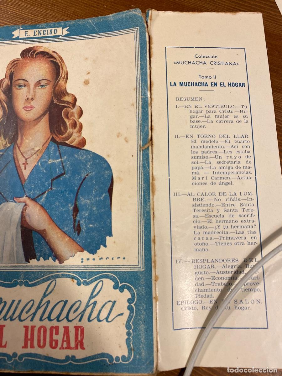 Libros de segunda mano: LA MUCHACHA EN EL HOGAR 1.945 E. ENCISO - Foto 2