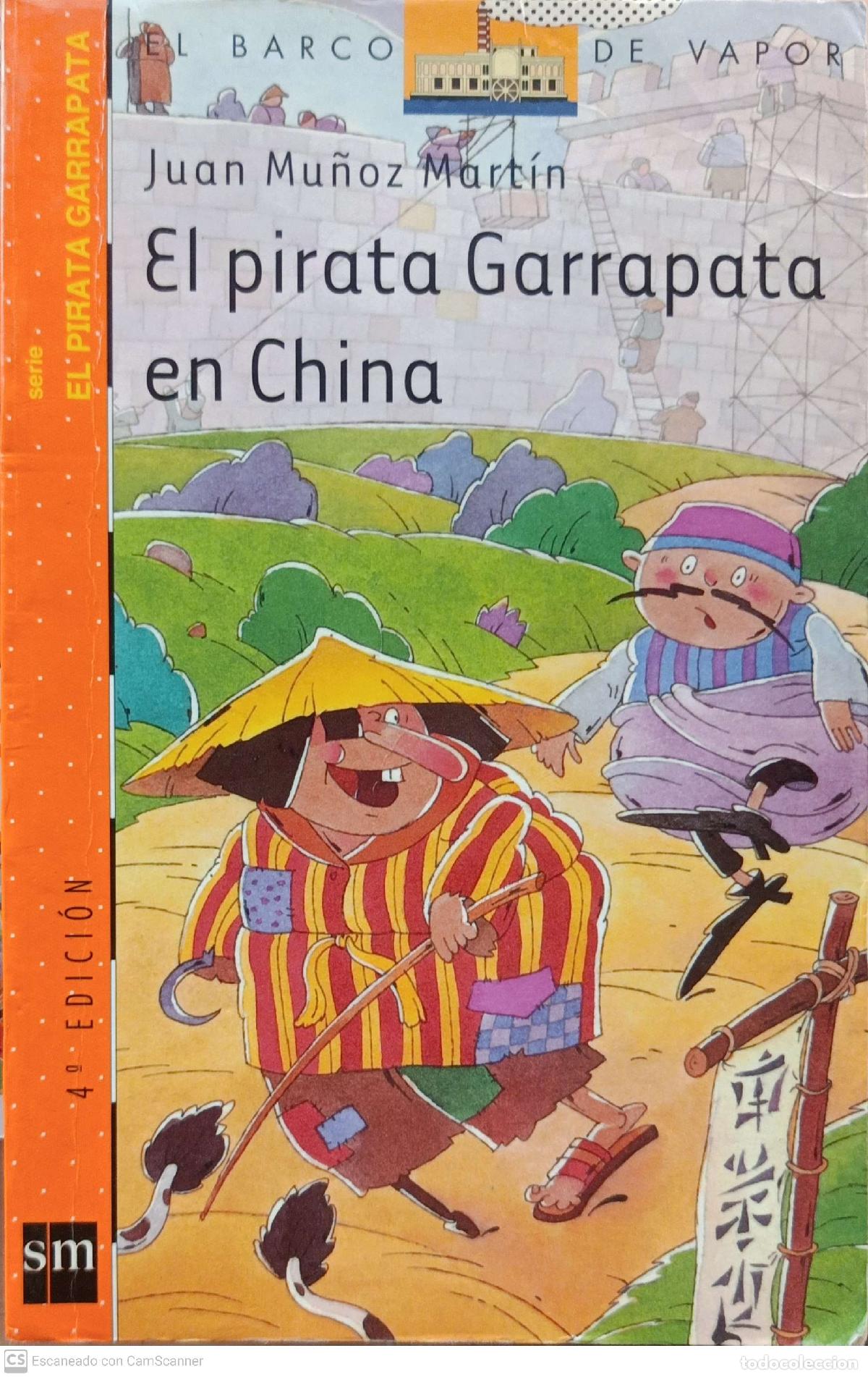 Libros de segunda mano: El pirata Garrapata en China - Juan Mu&ntilde;oz Mart&iacute;n - Foto 1