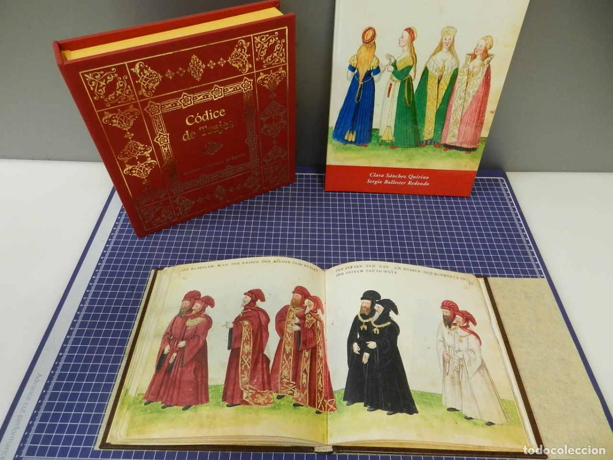 Libros de segunda mano: FACSIMIL C&Oacute;DICE DE TRAJES ORBIS MEDIAEVALIS -PIAF MADRID 2018 - Foto 5