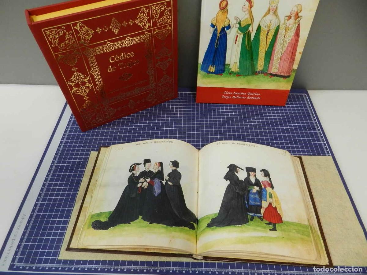 Libros de segunda mano: FACSIMIL C&Oacute;DICE DE TRAJES ORBIS MEDIAEVALIS -PIAF MADRID 2018 - Foto 6