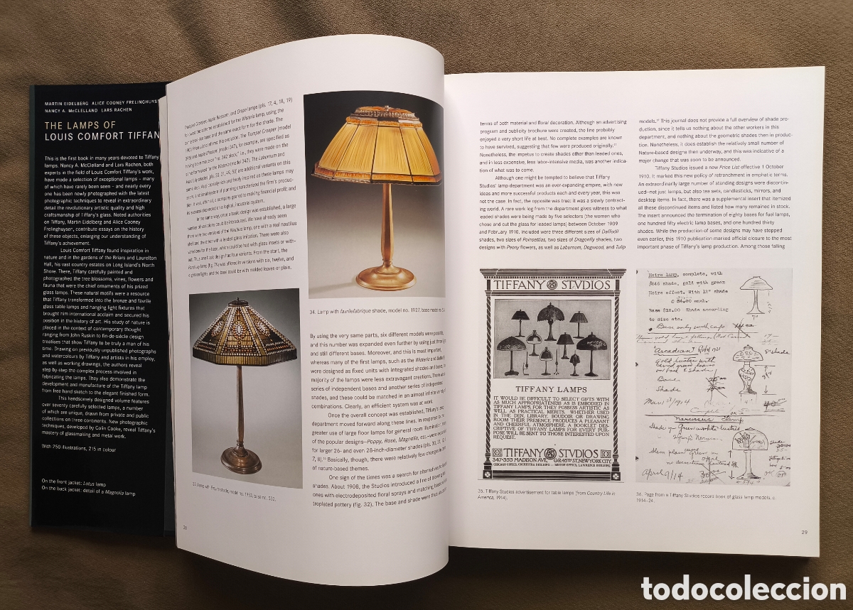 Libros de segunda mano: TIFFANY LAMP BOOK L&Aacute;MPARA LIBRO DESCATALOGADO - Foto 3