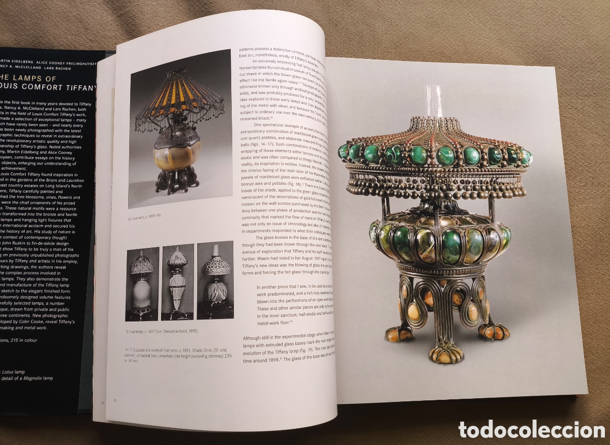 Libros de segunda mano: TIFFANY LAMP BOOK L&Aacute;MPARA LIBRO DESCATALOGADO - Foto 7