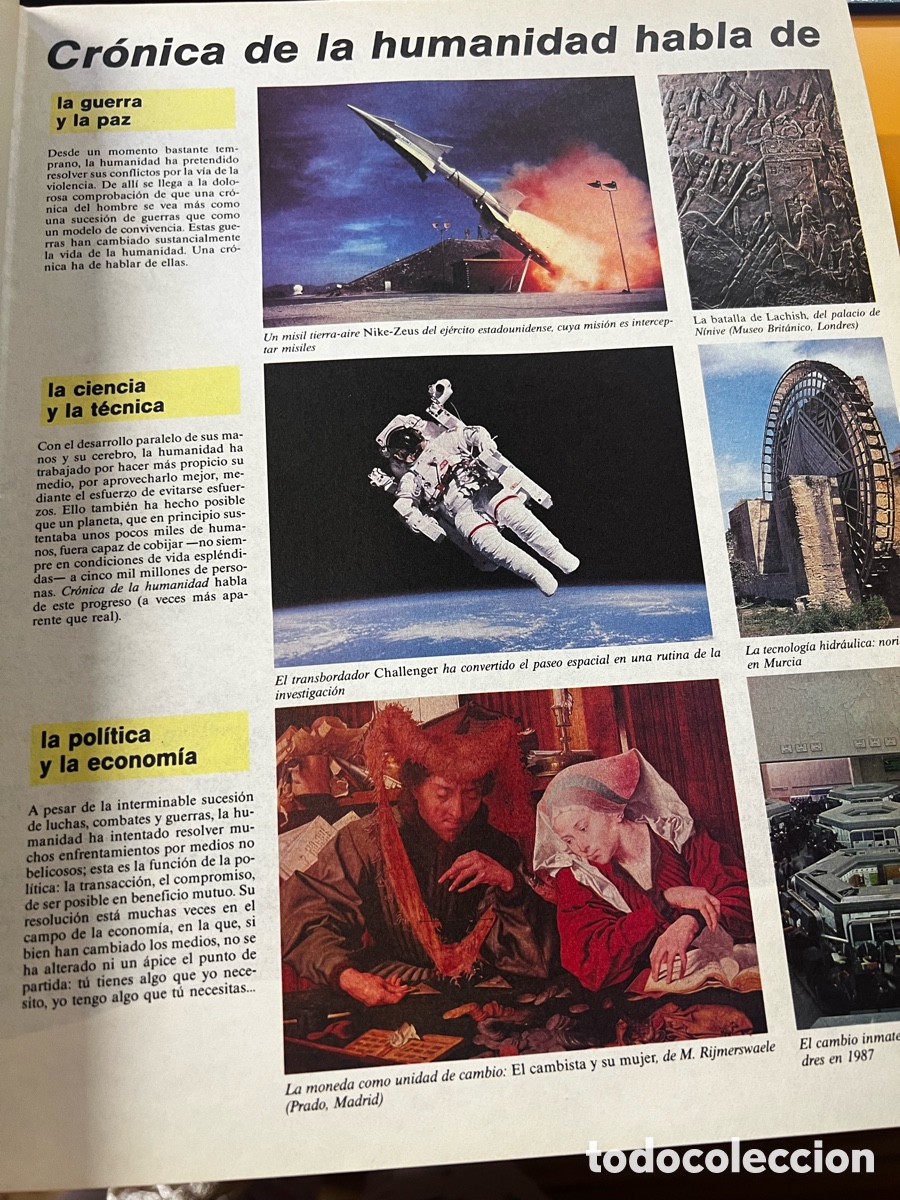 Libros de segunda mano: Cr&oacute;nica de la humanidad. Plaza &Janes - Foto 4
