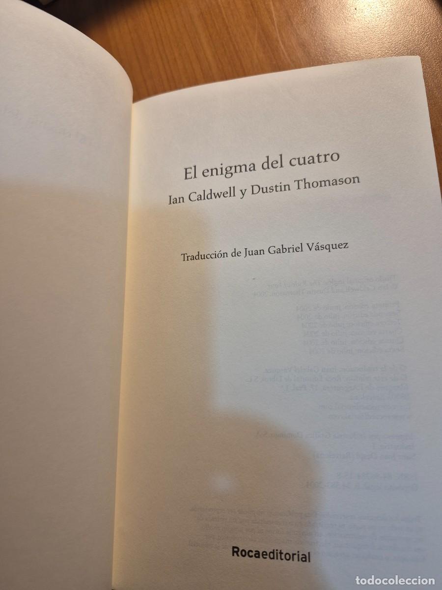 Libros de segunda mano: El Enigma del Cuatro - Foto 3