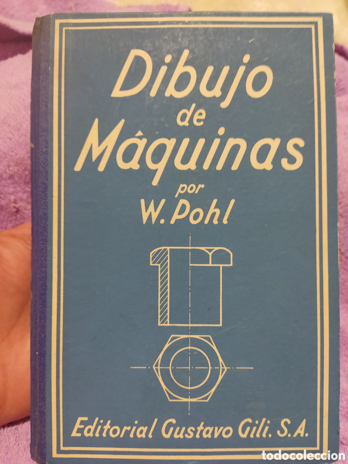 Libros de segunda mano: Dibujo de m&aacute;quinas por W.Pohl - Foto 1