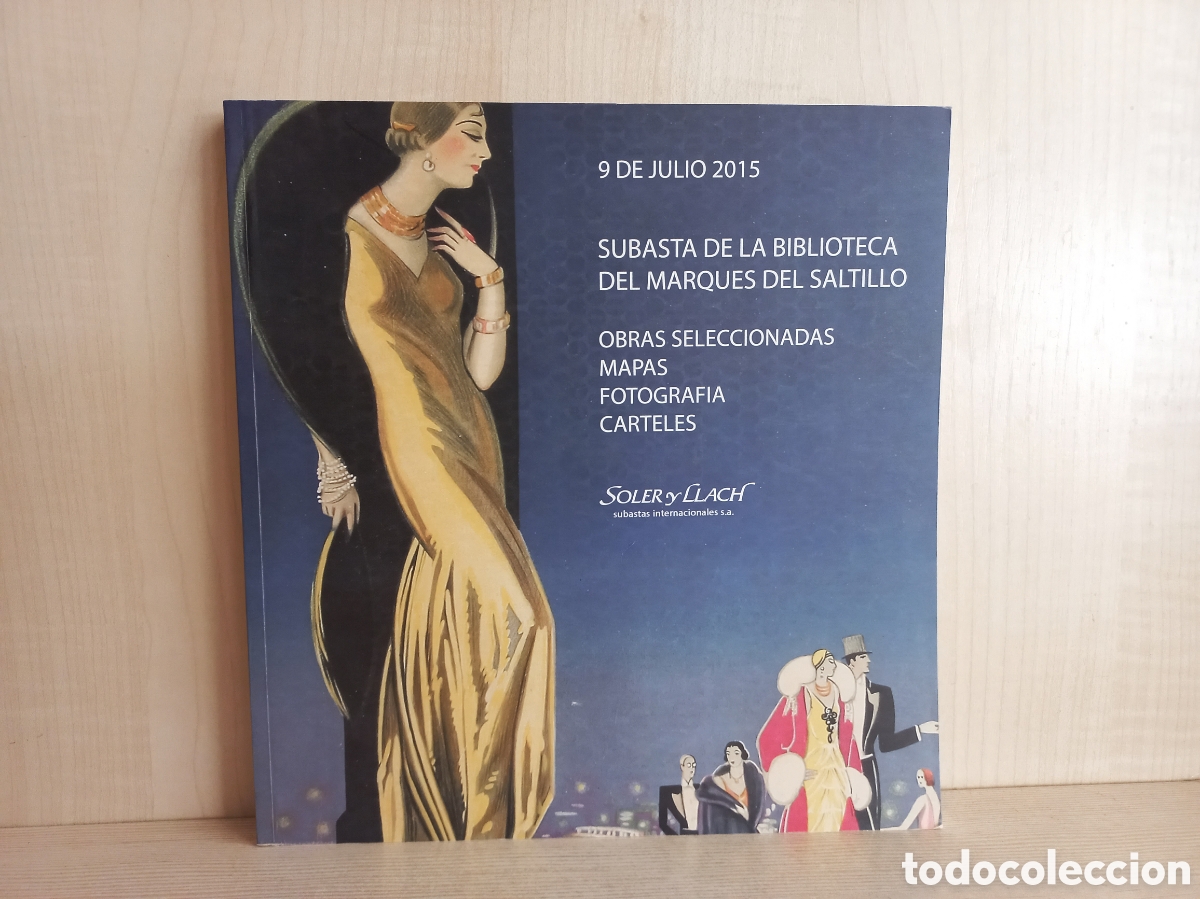 Libros de segunda mano: Cat&aacute;logo Subastas Soler y Llach Julio 2015. Bibliofilia. - Foto 1