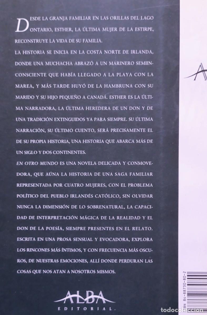 Libros de segunda mano: EN OTRO MUNDO -JANE URQUHART - D30 - Foto 2