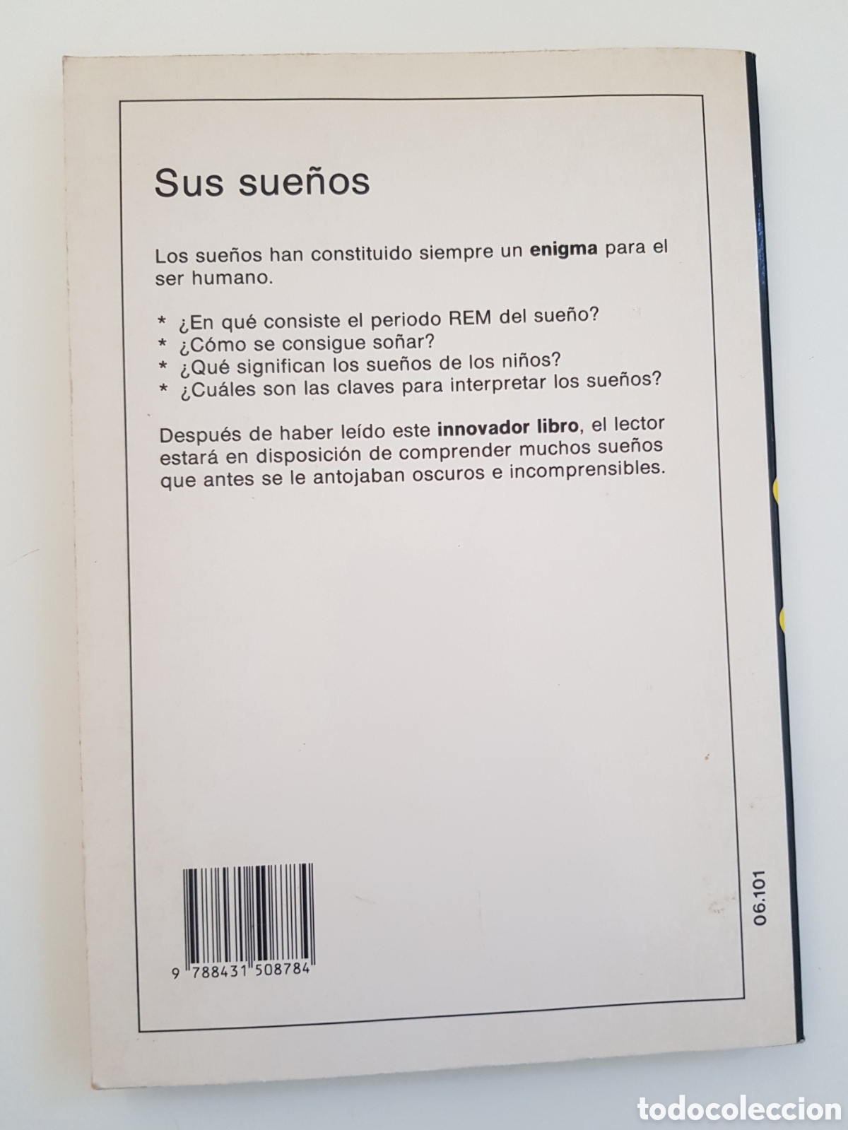 Libros de segunda mano: Sus sue&ntilde;os. Equipo de expertos Osiris,editorial de Vecchi, S.A. 1990 - Foto 3