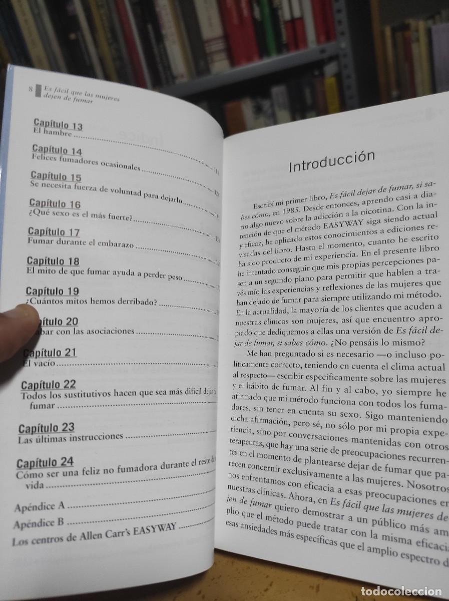 Libros de segunda mano: Es f&aacute;cil que las mujeres dejen de fumar.- Carr, Allen - Foto 3