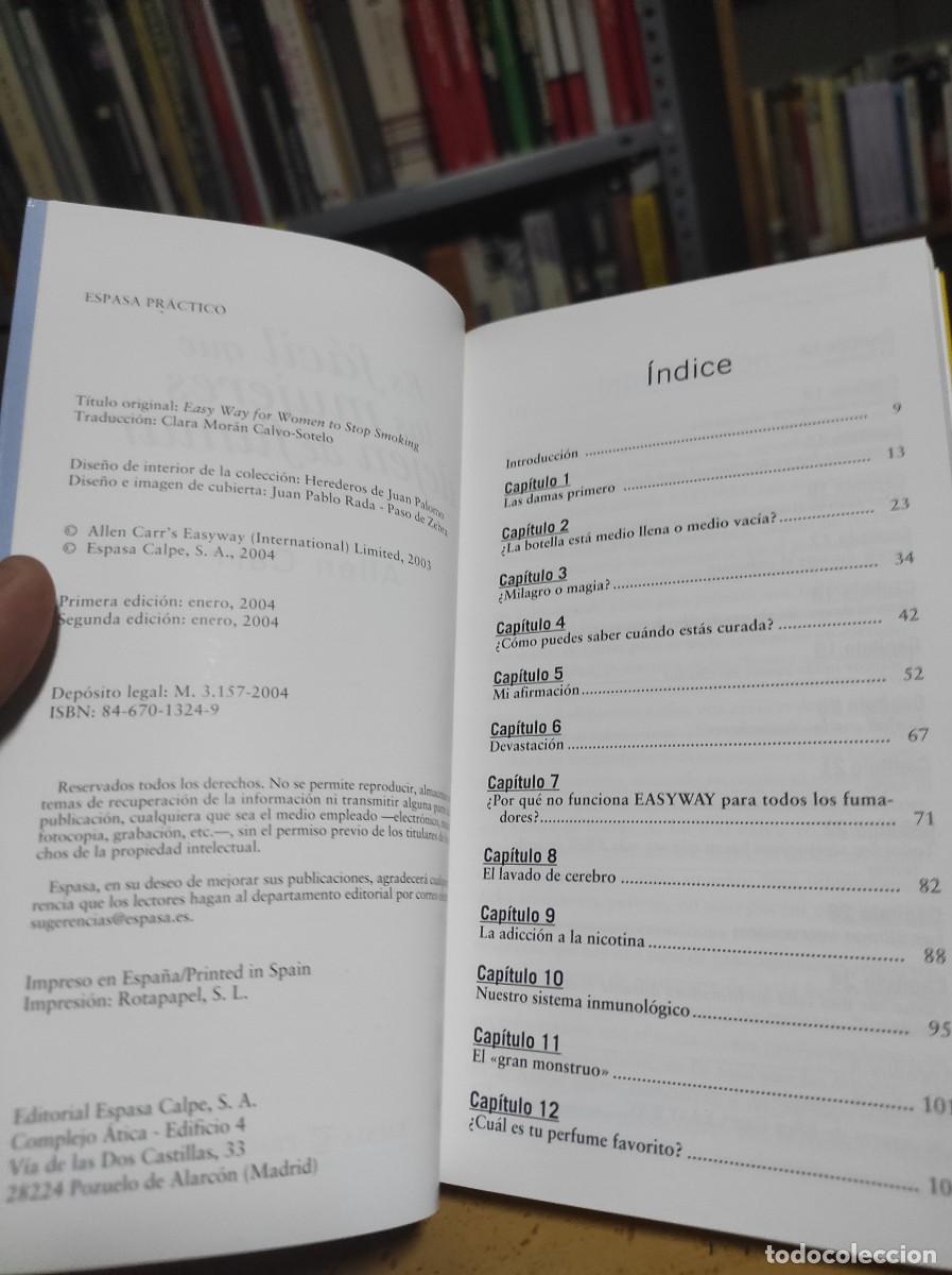 Libros de segunda mano: Es f&aacute;cil que las mujeres dejen de fumar.- Carr, Allen - Foto 4