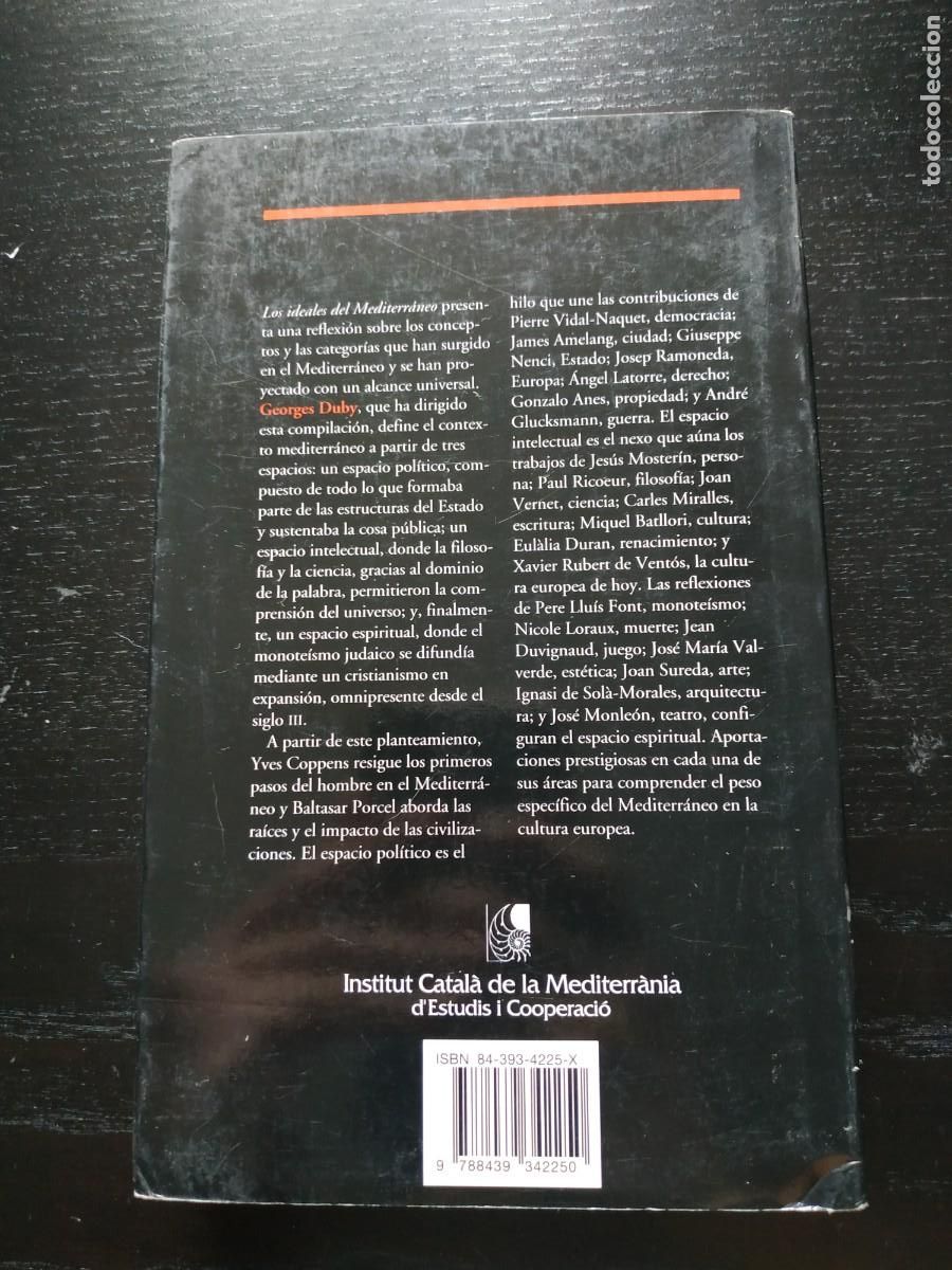 Libros de segunda mano: Los ideales del Mediterr&aacute;neo - Georges Duby - Foto 2