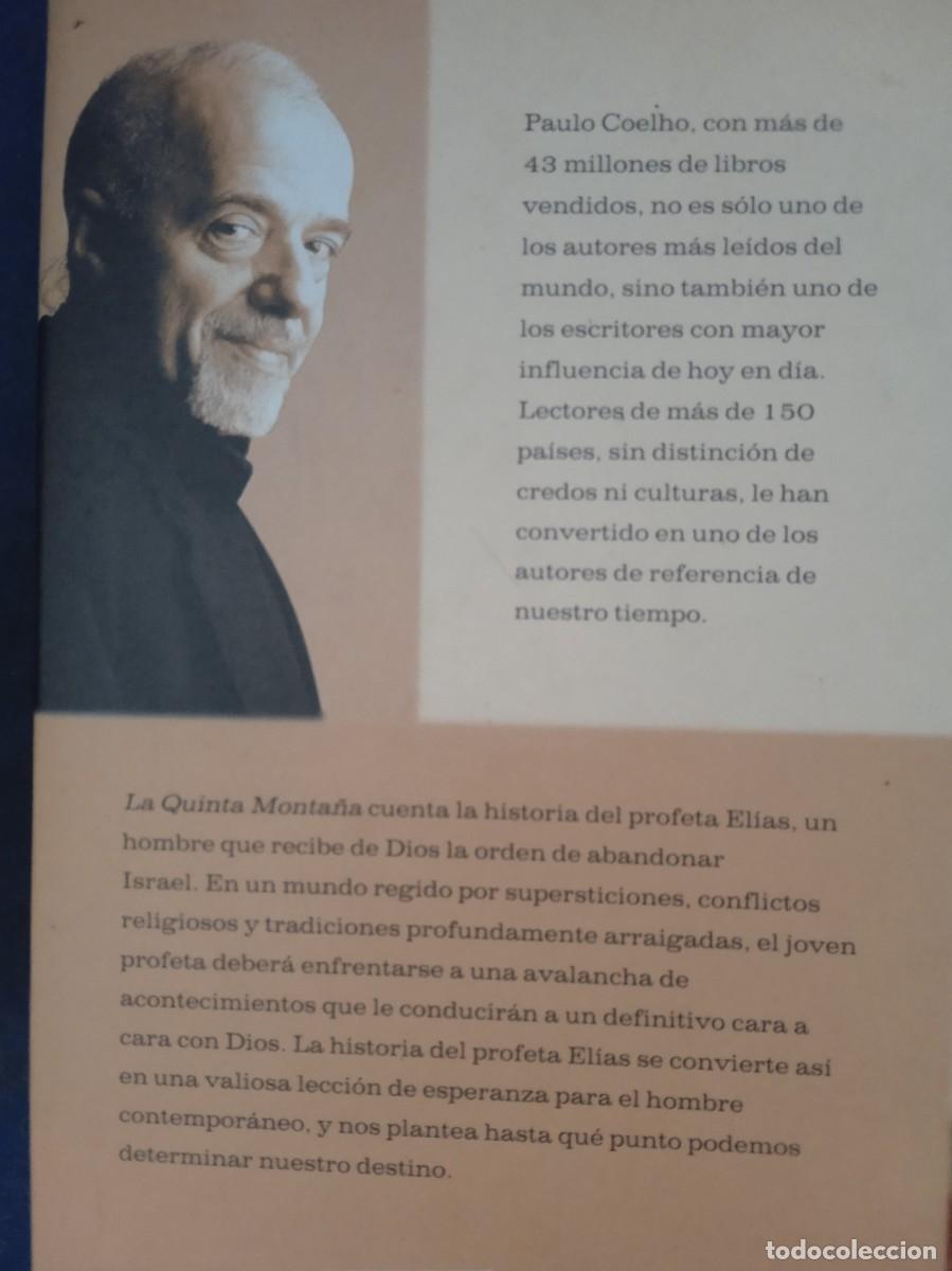 Libros de segunda mano: LA QUINTA MONTA&Ntilde;A. PAULO COELHO - Foto 2