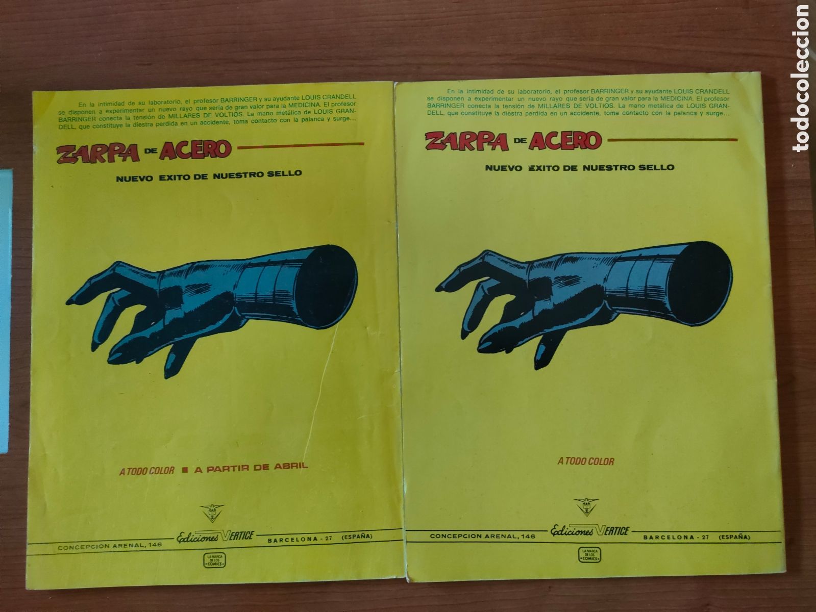 Libros de segunda mano: La tumba de Dr&aacute;cula. Vol 2. N&uacute;mero 4 y 5. Ediciones v&eacute;rtice. Comics. - Foto 2