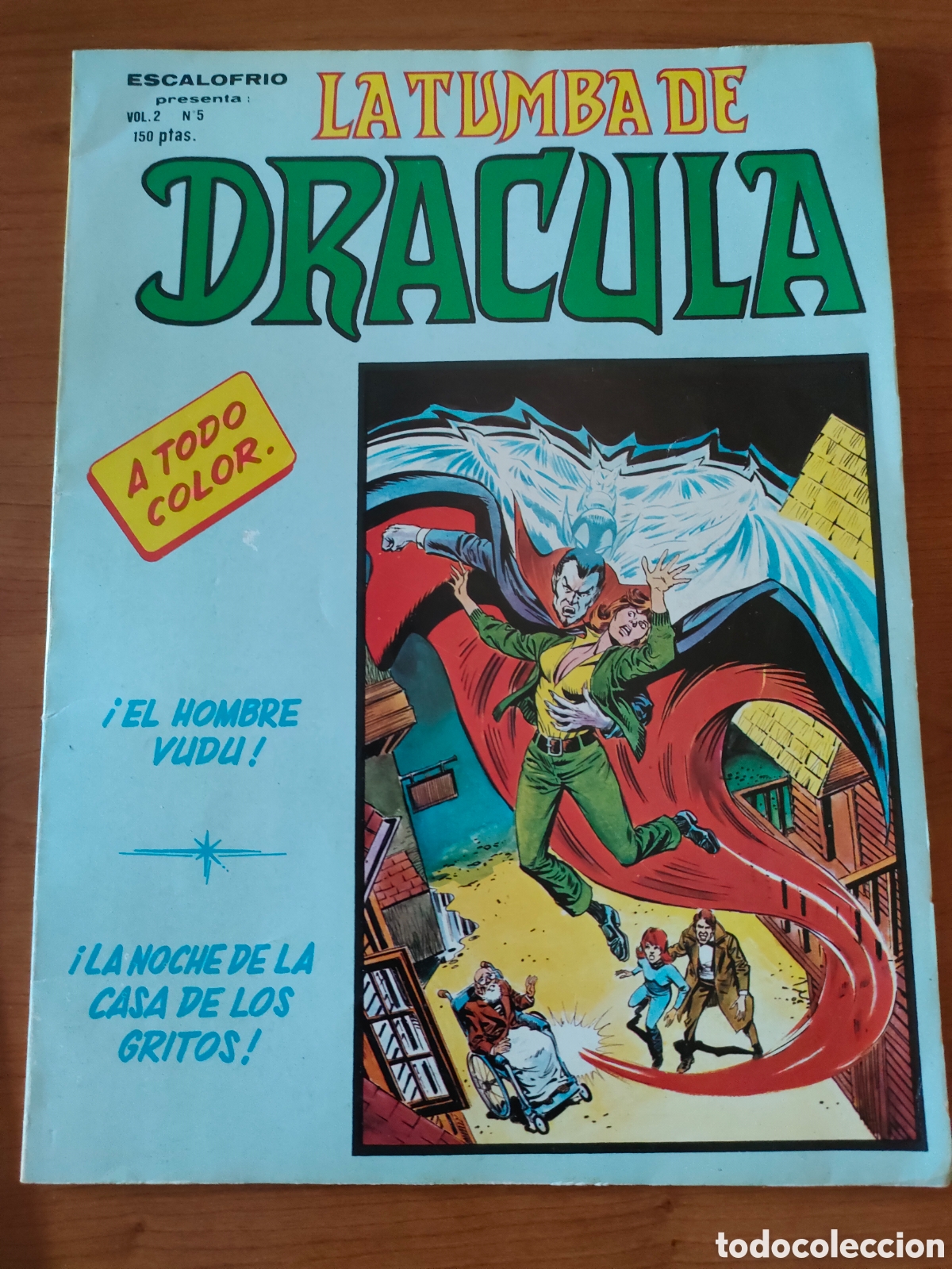 Libros de segunda mano: La tumba de Dr&aacute;cula. Vol 2. N&uacute;mero 4 y 5. Ediciones v&eacute;rtice. Comics. - Foto 4