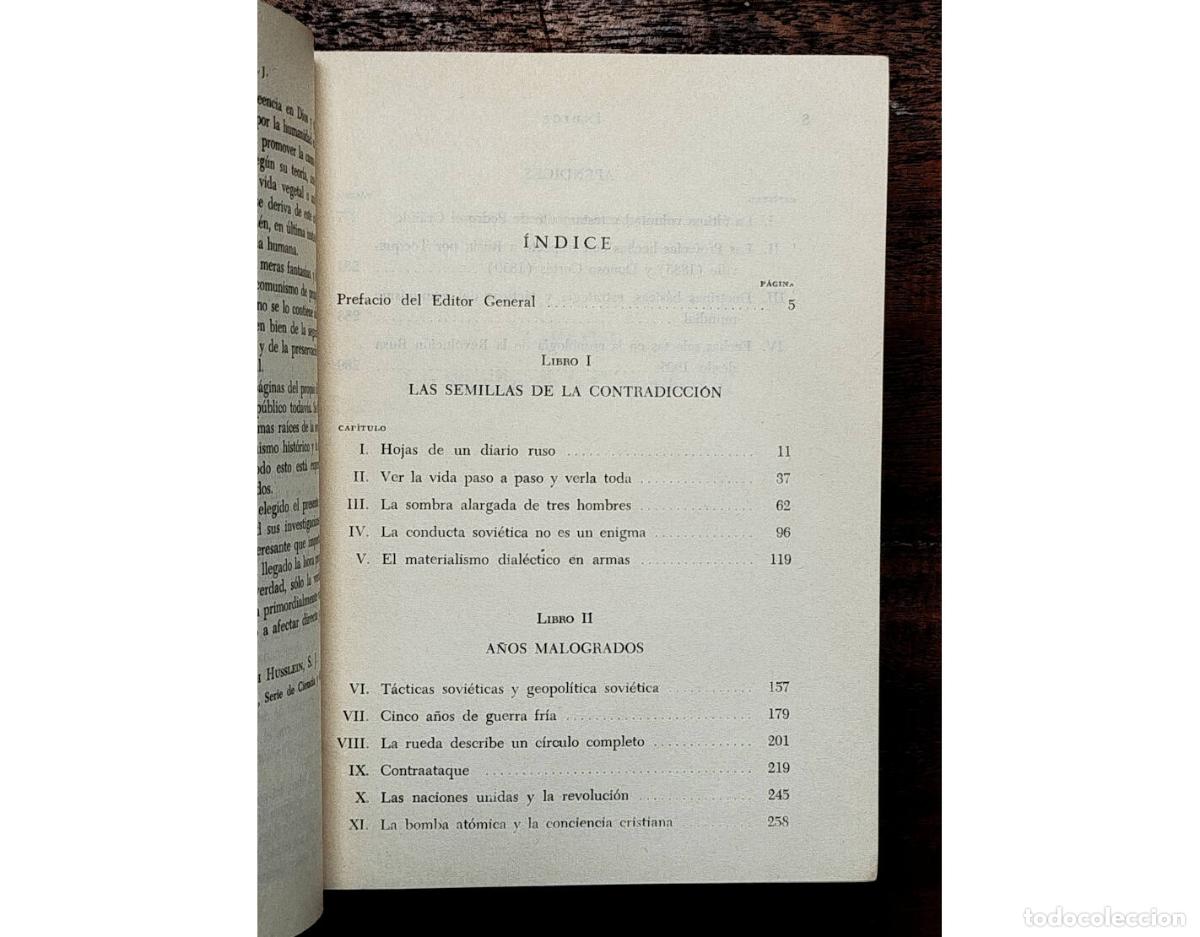 Libros de segunda mano: IMPERIO TOTAL: RA&Iacute;CES Y PROGRESO DEL COMUNISMO MUNDIAL. WALSH, E. A.. Editorial Bell. 1957. - Foto 3
