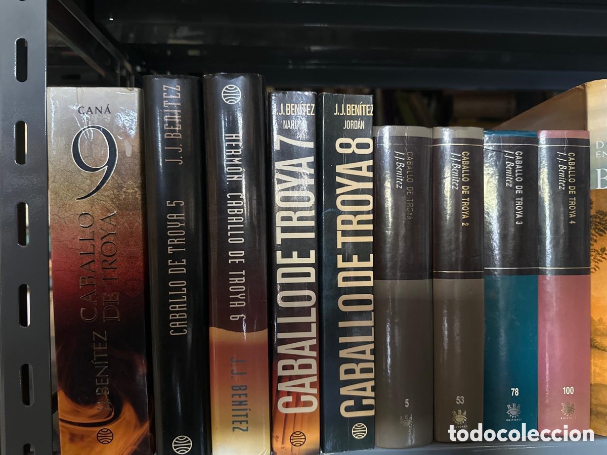 Libros de segunda mano: Caballo de Troya 9 tomos - Benitez, J. J. - Foto 2